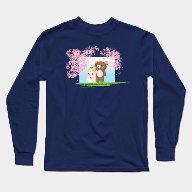 Rilakkuma and Friends Long Sleeve T-Shirt by CKline